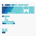 Glorious Gaming - GPBT özel mekanik klavyeler için gradyan tuş kapakları (okyanus), ışığa dayanıklı süblimasyon baskı,%100,%75 -%65 ve%60 klavyeler, PBT İngilizce QWERTY kullanımı