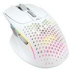 Glorious Model I 2 RGB Kablosuz BAMF sensörlü 26000 DPI 75 gram Gaming Mouse Mat Beyaz