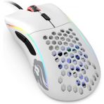 Glorious Model O- Kablolu Mat Beyaz Orta/Küçük El Rgb Oyuncu Mouse