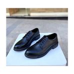 Gloriys Ayakkabı & Çanta Gloriys Siyah Kadın Oxford Ayakkabı Suni Deri Poli Taban Bağcıklı 23B546