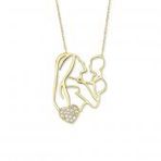 Glorria Altın Anne Bebek Kolye