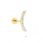 Glorria Baget Helix 14 Ayar Altın Piercing