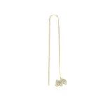 Glorria CM0348 Altın Sallantı Fil Küpe
