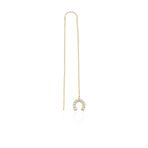 Glorria CM0352 Altın Sallantı Nal Küpe