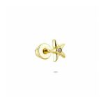 Glorria Deniz Yıldızı Helix 14 Ayar Altın Piercing