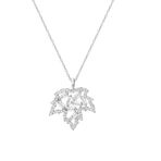 Glorria EG0347 Yaprak Gümüş Kolye