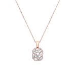 Glorria EG0476 Baget Taşlı Gümüş Kadın Kolye