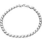 Glorria Pullu Zincir 925 Ayar Gümüş Bileklik