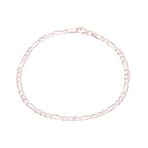 Glorria Rose Figaro Zincir 925 Ayar Gümüş Bileklik