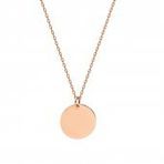 Glorria SV0050 Rose Altın Plaka Kadın Kolye