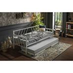 Glory Daybed Yavrulu Metal Karyola, Beyaz, 90X200