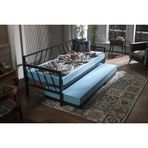 Glory Daybed Yavrulu Metal Karyola, Siyah, 90X200