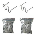 Gloryit Plastik kaynak sıcak zımba teli, 1000 adet Hot Staples Welder Staple, kaynak teli, sıcak zımba teli, kaynak onarım makinesi, sıcak zımba, tampon için