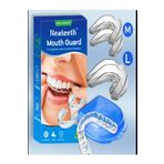 GlorySmile Diş Gıcırdatma Diş Sıkma Çene Sıkma Önleyici Bruksizm Aparatı Silikon Gece Plağı Termofor Dişlik 8li glory smile34