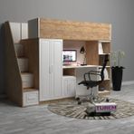 Gloss Maxi Ranza Membran Kapak Mdf - Beyaz - 100 x 100 cm