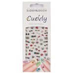 Glossy Blossom 966760 Cuevly Tırnak Süsleme Sticker