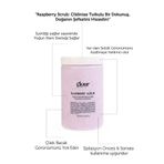 GLOUR Raspberry Scrub 500 Ml-body Scrub | Ahududulu Selülit, Çilek Bacak, Batık Giderici Şeker Scrub