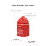 GLOUR Sugar Scrub 250ml - Cherry & Coconut | Selülit, Çilek Bacak, Batık Giderici Şeker Scrub