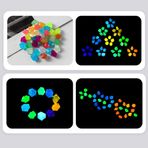 Glow Çakıllı Akvaryum Kayaları Gökkuşağı Taşları, Karanlık Taşlarda Parça Karanlık Taşlarda Parlıyor Aydınlık Taş Dekoratif Akvaryum Etli Için Balık tankı Dekoru Için (100PCS)