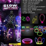 Glow Parti Seti 152 Parçalık Lüglow Kostüm Seti