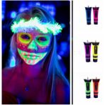 Glow Stick Boya Fosforlu Krem Boya 12 Adet - Seçenek