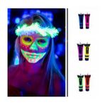 Glow Stick Boya Fosforlu Krem Boya 12 Adet