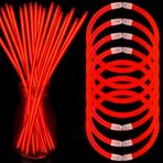 Glow Sticks Bilezik Toplu Toptan Karanlıkta Parlayan Parti Malzemeleri 100 8 inç Parlayan Çubuk Kolyeler 100 Konnektörlü Işıklı Oyuncaklar 4 Temmuz Parti Hediyeleri Cadılar Bayramı Doğum Günü