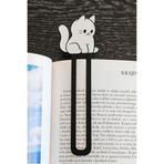 glowify prime glowify prime Sevimli Oturan Kedi Şeklinde Kitap Ayracı - Tatlı Kedi Kitap Ayracı
