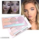 Glowing Nice 04 Palette Highlighter 3'lü Aydınlatıcı