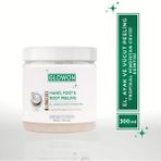 Glowon El, Ayak ve Vücut Peelingi Tropikal Hindistan Cevizi Esintisi 300 ml Arındırıcı Etki Tüm Cilt Tipleri İçin