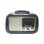 Glr MD-1900BT Siyah Bluetooth Hoparlörlü Nostaljik Radyo