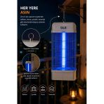 Glr Rt-18W Elektrikli Sinek Öldürücü Lamba 18W 2500V 100 Metrekare Etkili (67 Cm)