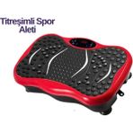 GLR560 Plates Masaj 10 W Güçlü Titreşimli Spor Aleti Dikey Kullanım İçin Uygun - 000-Siyah