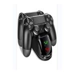 GLRTech Playstation 4 Dualshock 4 Şarj Standı – Led Şarj Göstergeli Çiftli Joystick Istasyonu Ps4 Pro Slim