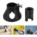 Glryz Dremel Uyumlu Gravür Makineleri İçin 48 x 60 mm Çap Freze Kanal Açma Aparatı - yok