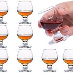 Glsairy Sevimli Shot Bardakları Küçük Brandy Snifters 8'li Set | Konyak Bardakları | Liman Bardakları | Tekila Bardakları (1.7 oz | 50 ml)