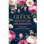 Glück bedeutet eine Sekretärin wie dich zu haben - Geschenk fürs Büro - beste Kollegin - Organisationstalent - Danke sagen: Geschenk Sekretärin - ... vom Team - A5 Notizbuch mit 120 leeren Seiten