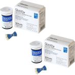 Gluco DR Glucodr 100 Adet Şeker Ölçüm Çubuğu Strip Profesyonel Kalite Medikal Standartlara Uygun