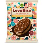 Glutensiz Fabrika Loopbite Bitter Çikolata Kaplamalı Basmati Pirinç Patlağı x 2 Paket (Glütensiz & Vegan)