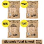 Glutensiz Yulaf Ezmesi 4 Paket x 300 gr - 1,2 kg