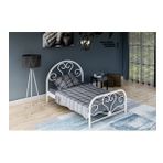 GM 118 BABY TEK KİŞİLİK METAL KARYOLA 90X190 BEYAZ