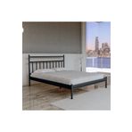 GM 224 LİMA ÇİFT KİŞİLİK METAL KARYOLA SİYAH 150 * 200 CM