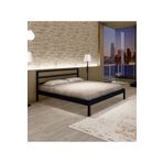 GM 225 VİGOM ÇİFT KİŞİLİK METAL KARYOLA SİYAH 150 * 200 CM