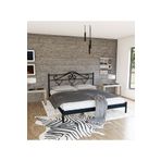 GM 301 GOLD DUBLEX METAL KARYOLA SİYAH 150X200