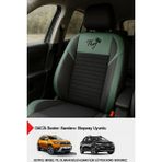Gm Design Thor Tay Tüyü Oto Koltuk Kılıfı (Dacia Sandero-Stepway-Duster Uyumlu) - Yeşil