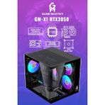 GM Game Master Gm-X1 Intel I5-11400F 16GB Ram 512GB M.2 RTX3050 6gb 96 Bit Rgb Mini Akvaryum Siyah Gaming Kasa - Yok