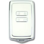 Gma Keys Lüx Renault Clio E-Tech Austral Megane 4 Talisman Clio5 Nano Anahtar Kılıfı Beyaz Silver Gümüş Renk
