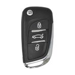 Gma Keys Unıversal 3 Butonlu Akıllı Kodlanabilir Oto Kumanda Peugeot Citroen Tipi 433 Mhz Frekans