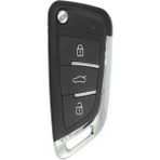 Gma Keys Unıversal Sustalı 3 Butonlu Akıllı Kodlanabilir Oto Kumanda Bmw Tipi ( 433 Mhz) Frekans