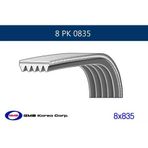 GMB 8PK0835 Kanallı Kayış Volvo Fh 12 340 380 420